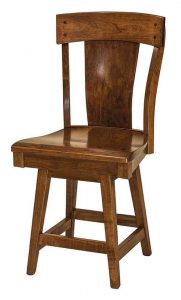 Amish Custom Chair Lacombe Stool