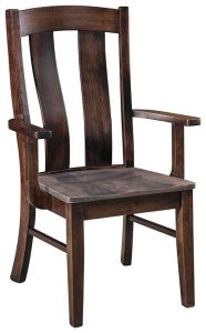 Amish Custom Chairs Laurie Side