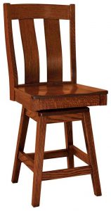 Amish Custom Chairs Laurie Bar Stool