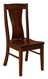 Amish Custom Chair Westin Side