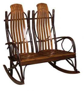 Double Rocker Custom Amish Crafted.