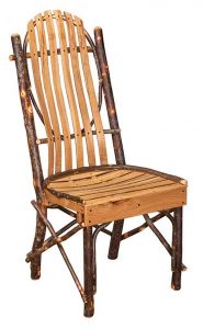 Bendwood Custom Built Amish Rustic Diner Chair.
