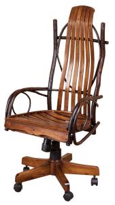 Rustic Bendwood Custom Amish Built Chair.