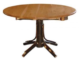 Round Farmers Table Custom Amish Crafted.