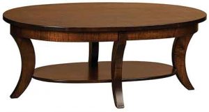 Madison oval coffee table