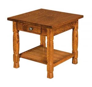 Rock Island end table with drawer