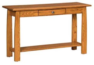 Custom Amish Woodbury Sofa Table