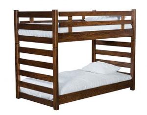 Custom Ladder Amish Made Bunk Bed.