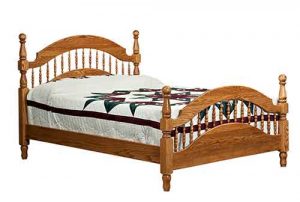 Brentwood Amish Custom Made Bed.