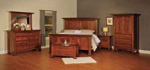 Empire Amish Handmade Custom Bedroom Set.
