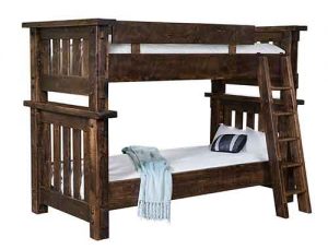 Houston Amish Crafted Custom Bunk Bed.