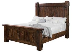 Grandon Solid Hardwood Amish Built Bed.