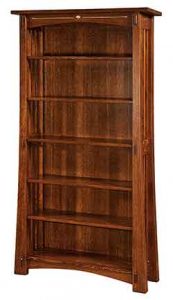 MS72BC Amish custom bookcase