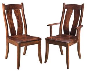 Custom designed Amish Bridgeport chair