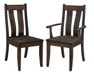 Pacific custom style Amish made chair