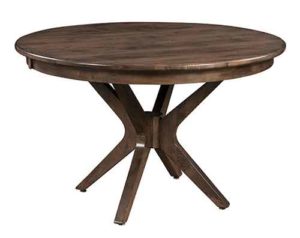 Custom Amish built single pedestal Burdock table