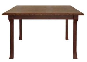 This Cluff table has its own special style of legs that are Amish crafted.