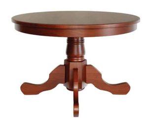 This is our single pedestal Colonial table.
