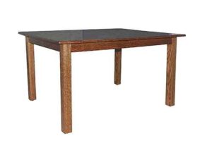 Here you see our custom crafted Economy Leg table.