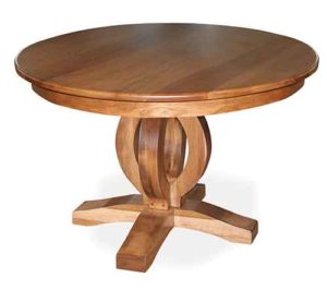 Amish made Master Single Pedestal Table