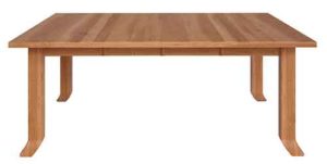 Here is our Amish crafted Utica Leg table.