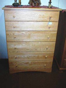 Natural Oak Shaker Style Chest of Drawers