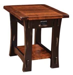Handcrafted Solid Wood #134 Old Tyme end table