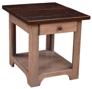 Handcrafted Solid Wood Manchester End Table
