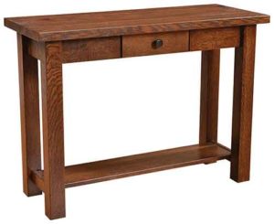 Amish Custom Made Sawmill sofa table