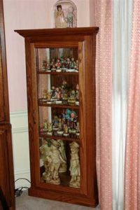 Amish Made Curio Display Cabinet