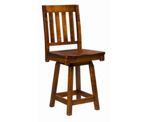 Amish Made Alberta swivel stool