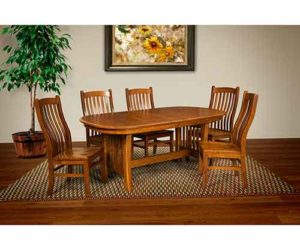 Amish Handcrafted Arts and Crafts dining set