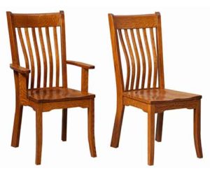 Amish Handcrafted Broadway side and arm chairs