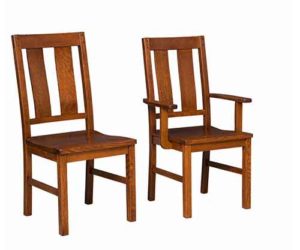 Brunswick side and arm chairs