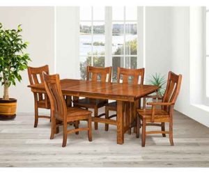 Amish Handcrafted Houston Dining chair set