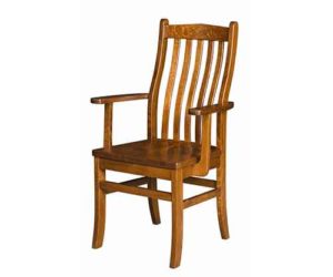 Amish Handcrafted Lincoln Arm Chair