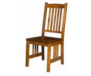 Amish Handcrafted Marbarry side chair