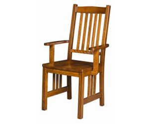 Solid Wood Marbarry arm chair