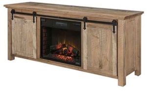 Amish Crafted Calloway Fireplace Entertainment Center