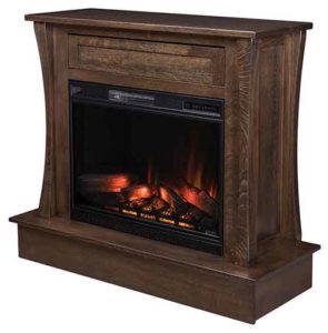 Amish Made Eldorado Compact Media Fireplace