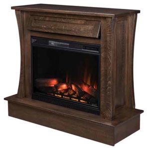 Amish Custom Made Eldorado Fireplace Mid Flip