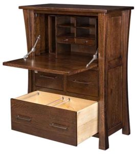 Amish made Eldorado Mission Secretary Desk