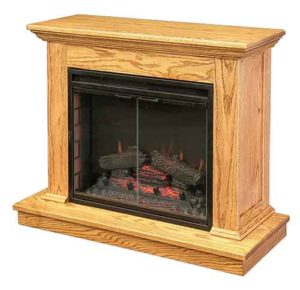 Amish Crafted Valley Jr Fireplace Unit
