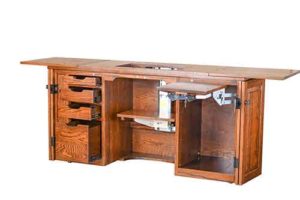 Large sewing cabinet