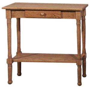 Amish custom Spindle Hall table