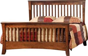 Amish Made Carlisle Slat bed