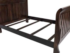 Full size bed rails and slats
