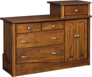 Solid Hardwood Tannessah dresser and changing tower