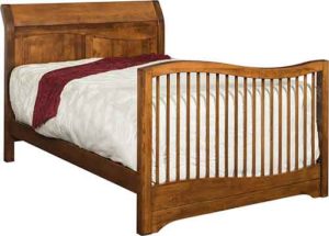 Amish Crafted Tannessah crib to full size bed
