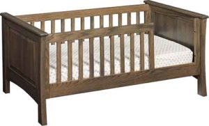 Amish Custom Made Toddler bed with panels
